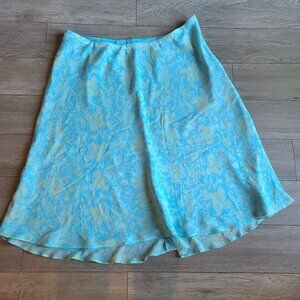 Blue Floral Skirt Size 22W